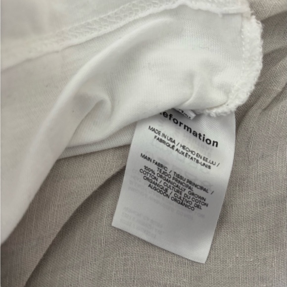 Reformation Oversized Cotton Long Sleeve - Picture 5 of 5